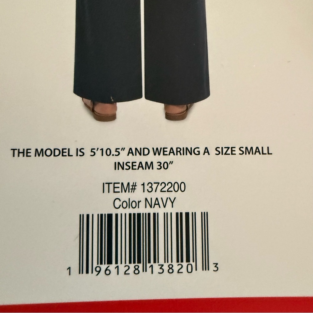 NWT  Briggs Navy Blue Pants - Medium - Picture 3 of 3